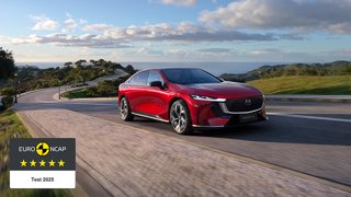 Mazda6e recibe 5 estrellas Euro NCAP
