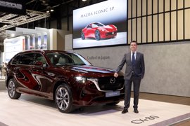 Premier europea del Mazda CX-80  en Madrid Car Experience