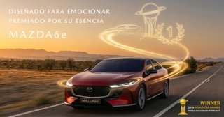 Mazda6e gana el premio World Car Design of the year 2026